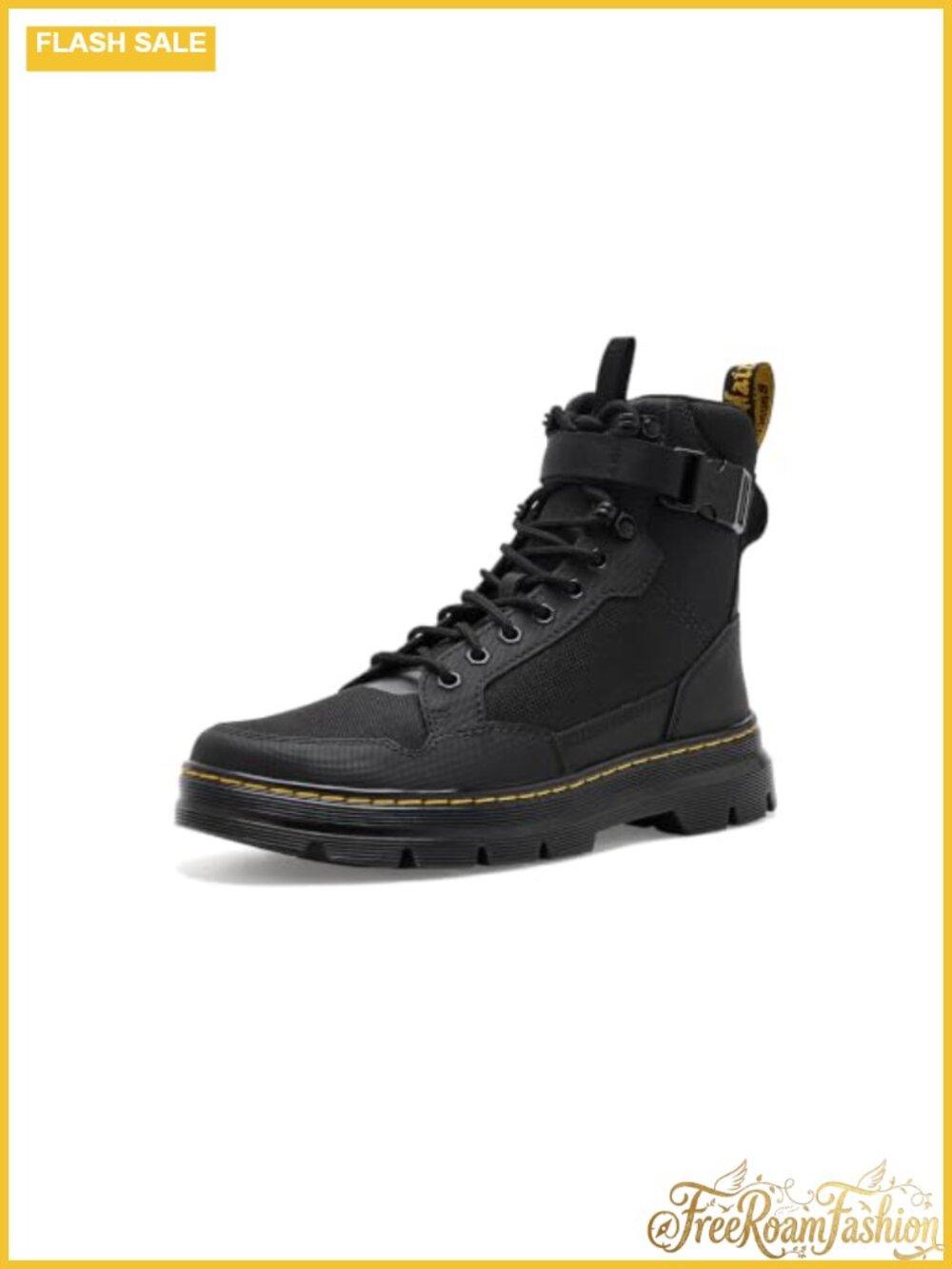 Combs Tech Mk.02 PU Coated Split Leather Work Boots, Cemented Sole